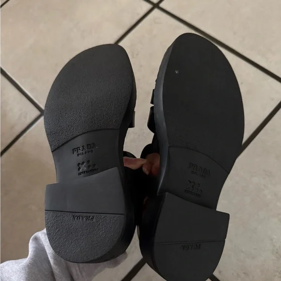 Prada Black Sandals - Picture 4 of 7